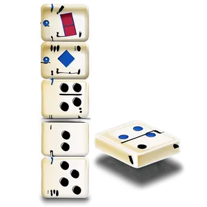 Dominoes In Action Png 23 PNG Image