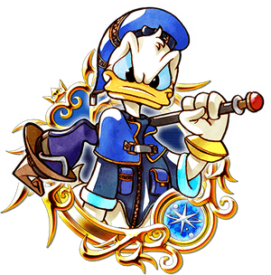 Donald Duck Mage Illustration PNG image with transparent background