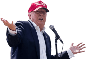 Donald Trump At Rally - Iowa Trump, HD Png Download PNG image with transparent background