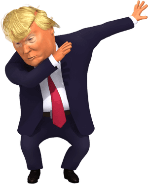Donald Trump Dabbing Gif, HD Png Download PNG image with transparent background