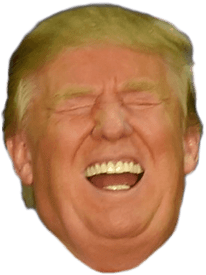 Donald Trump Png Smiling - Donald Trump Hard Laughing, Transparent Png PNG image with transparent background