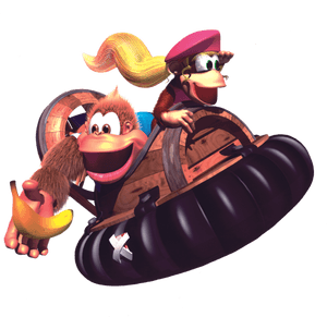 Donkey Kong Country 3 Dixie Kong's Double Trouble, HD Png Download PNG