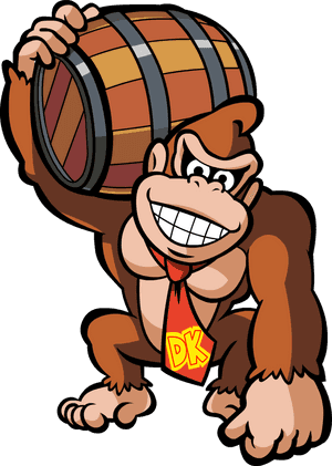 View Samegoogleiqdbsaucenao 668jg4 , - Donkey Kong With Barrel, HD Png Download PNG