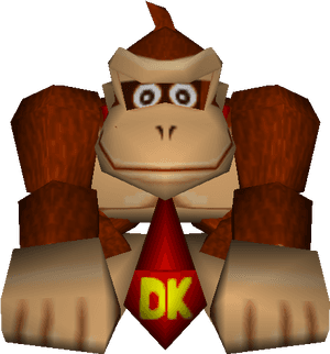 Download Zip Archive - Mario 64 Donkey Kong, HD Png Download PNG