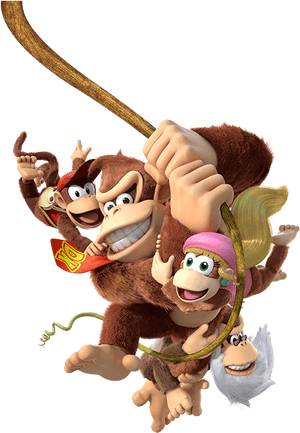 Nintendo Donkey Kong Country Tropical Wii U , Png Download - Donkey Kong Tropical Freeze Png, Transparent Png PNG