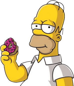 Donut Homer Simpson, HD Png Download PNG image with transparent background