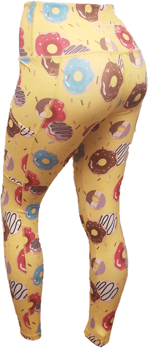 Donuts - Leggings, HD Png Download PNG image with transparent background