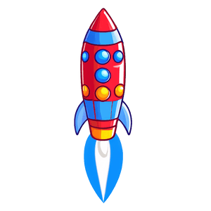 Doodle Pop Rocket PNG 06242024 PNG image with transparent background