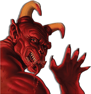 Doom Demon Png, Transparent Png PNG