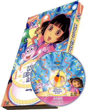Dora The Explorer Dvd, HD Png Download PNG image with transparent background