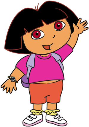 Dora The Explorer Waving - Dora Clipart, HD Png Download PNG image with transparent background