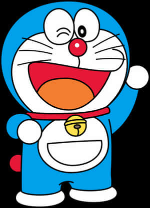 Doraemon Cartoon Character PNG image with transparent background