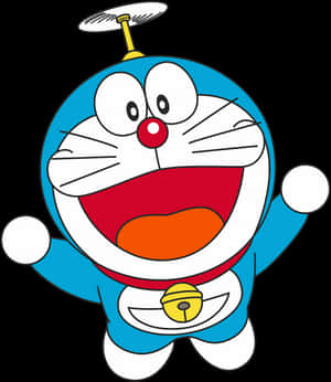 Doraemon Cartoon Character PNG image with transparent background
