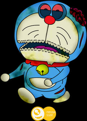 How To Stop A Zombie - Gambar Doraemon Keren Zombie, HD Png Download PNG image with transparent background