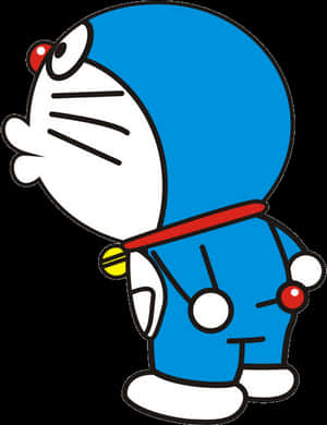 Doraemon Side Profile PNG image with transparent background