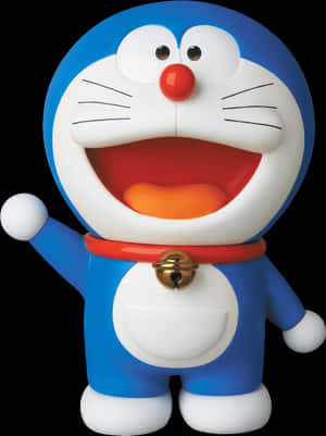 Doraemon Smiling Character PNG image with transparent background
