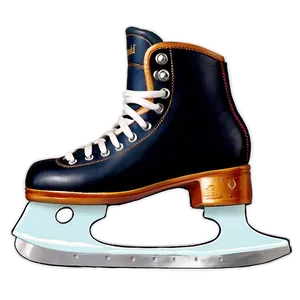 Double Blade Ice Skates Png Ogw PNG Image