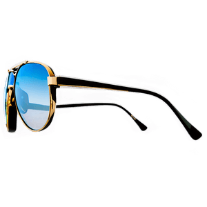 Double Bridge Aviator Sunglasses PNG dse PNG with transparent background
