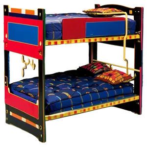 Double Bunk Bed Png Vih PNG Image