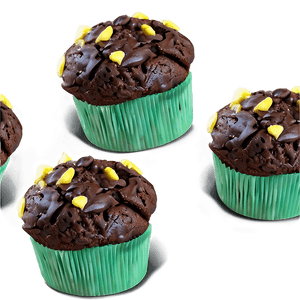 Double Chocolate Muffin PNG slx PNG with transparent background