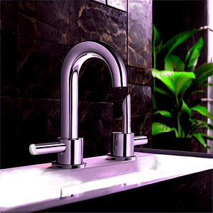 Double Handle Basin Tap PNG 06262024 PNG