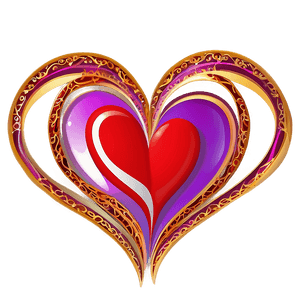 Double Heart Clipart Illustration PNG jot PNG image with transparent background