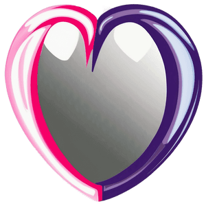 Double Heart Clipart Illustration PNG uxl PNG image with transparent background