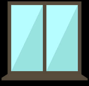 Double Pane Window Illustration PNG image with transparent background
