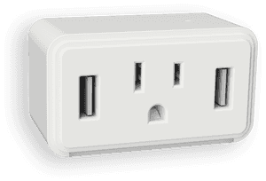 Cube Dual Usb Outlet Led Night Light - Cable, HD Png Download PNG with transparent background