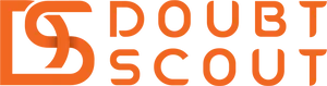 Doubt Scout Logo Orangeand Gray PNG Image