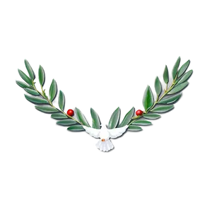 Dove And Olive Branch Memorial Png 06252024 PNG Image