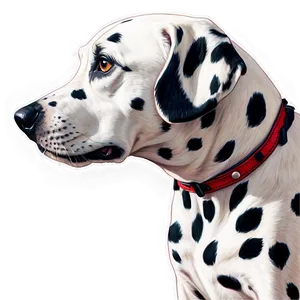 Downcast Dalmatian Png Gql13 PNG Image