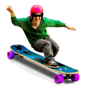 Downhill Longboard Png Snr78 PNG Image