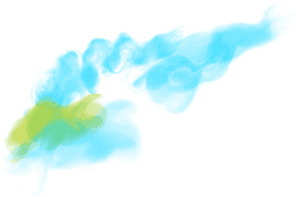 Blue Smoke PNG image with transparent background