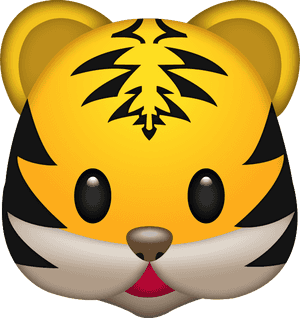 Download Tiger Emoji Png - Tiger Emoji PNG image with transparent background