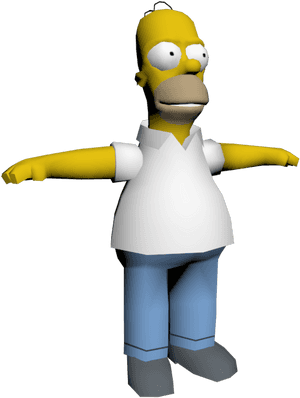 Download Zip Archive - Homer Simpson Hit And Run, HD Png Download PNG image with transparent background