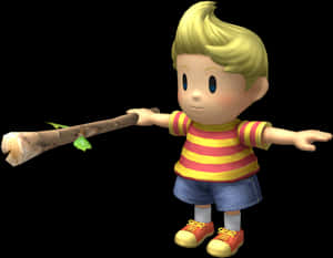 Download Zip Archive - Lucas Mother 3 T Pose, HD Png Download PNG image with transparent background