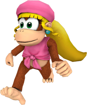 Download Zip Archive - Super Mario Bros Dixie Kong, HD Png Download PNG image with transparent background