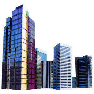 Downtown Cityscape PNG ote PNG image with transparent background