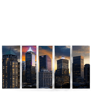 Downtown Landscape Artwork PNG hei44 PNG