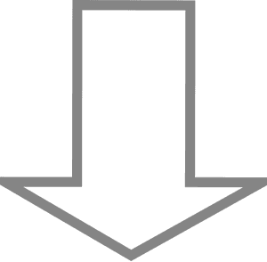 White Down Arrow Vector, HD Png Download PNG with transparent background