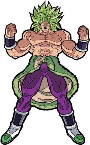 Dragon Ball Super - Broly Figpin Xl, HD Png Download PNG image with transparent background