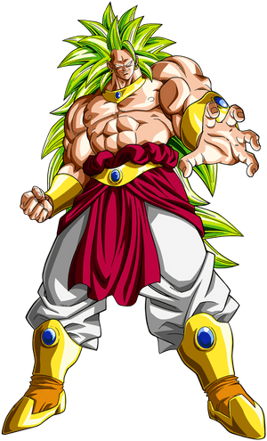 Dragon Ball Z Broly Ssj2, HD Png Download PNG image with transparent background
