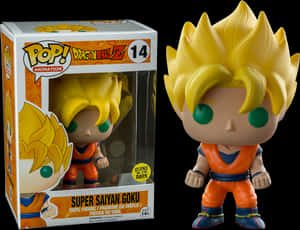 Dragon Ball Z Glow In The Dark Super Saiyan Goku Pop - Funko Pop Goku Ssj, HD Png Download PNG image with transparent background