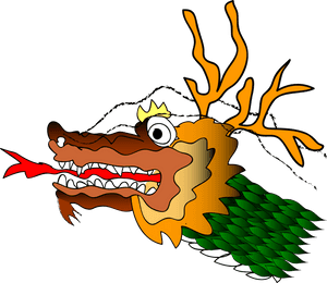 Dragon Chinese New Year 2 Redonkulous - Chinese New Year Dragon Faces Clipart, HD Png Download PNG image with transparent background
