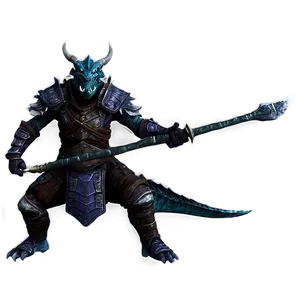 Dragonborn Warrior Png Hae PNG Image