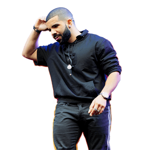 Drake in Concert PNG 05212024 PNG image with transparent background