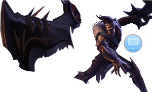 Draven Lol Png - League Of Legends Draven Png, Transparent Png PNG image with transparent background
