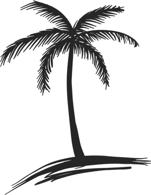 Drawing Coconut Arecaceae Tree Watercolor Painting - Coconut Tree Drawing Png, Transparent Png PNG image with transparent background