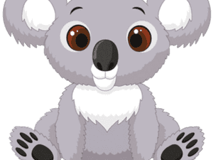 Drawn Koala Dabbing - Dibujos Animados De Koalas PNG image with transparent background